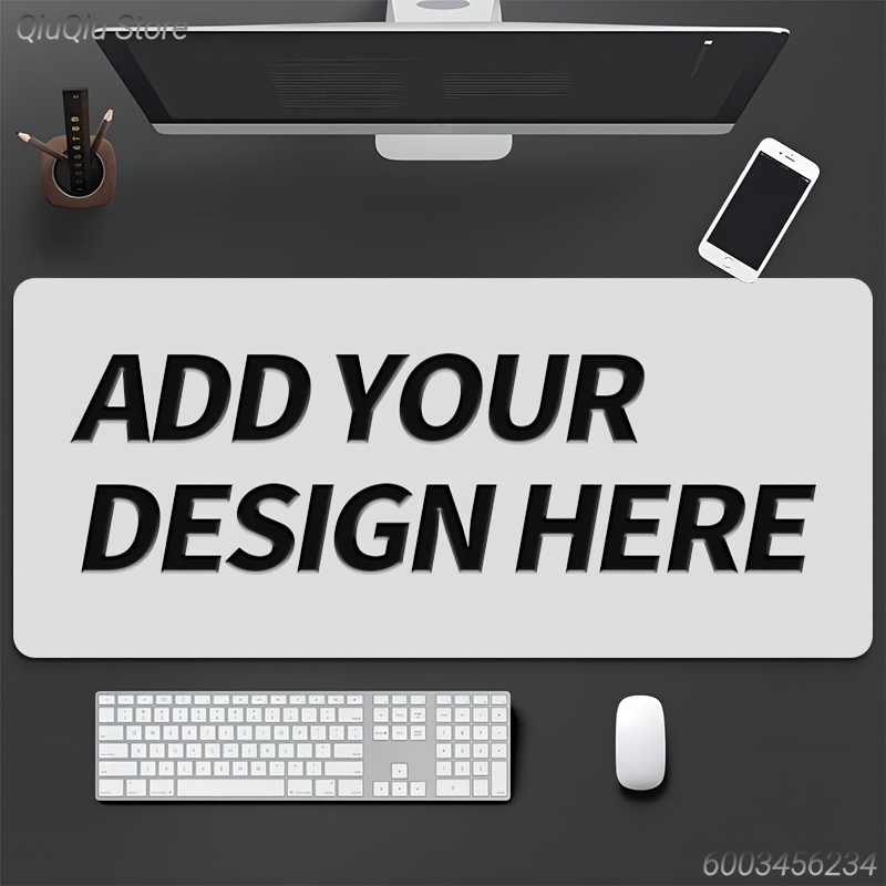 Home Office Desk Ideas - Gepersonaliseerde gaming-muismat met foto upload, aangepaste