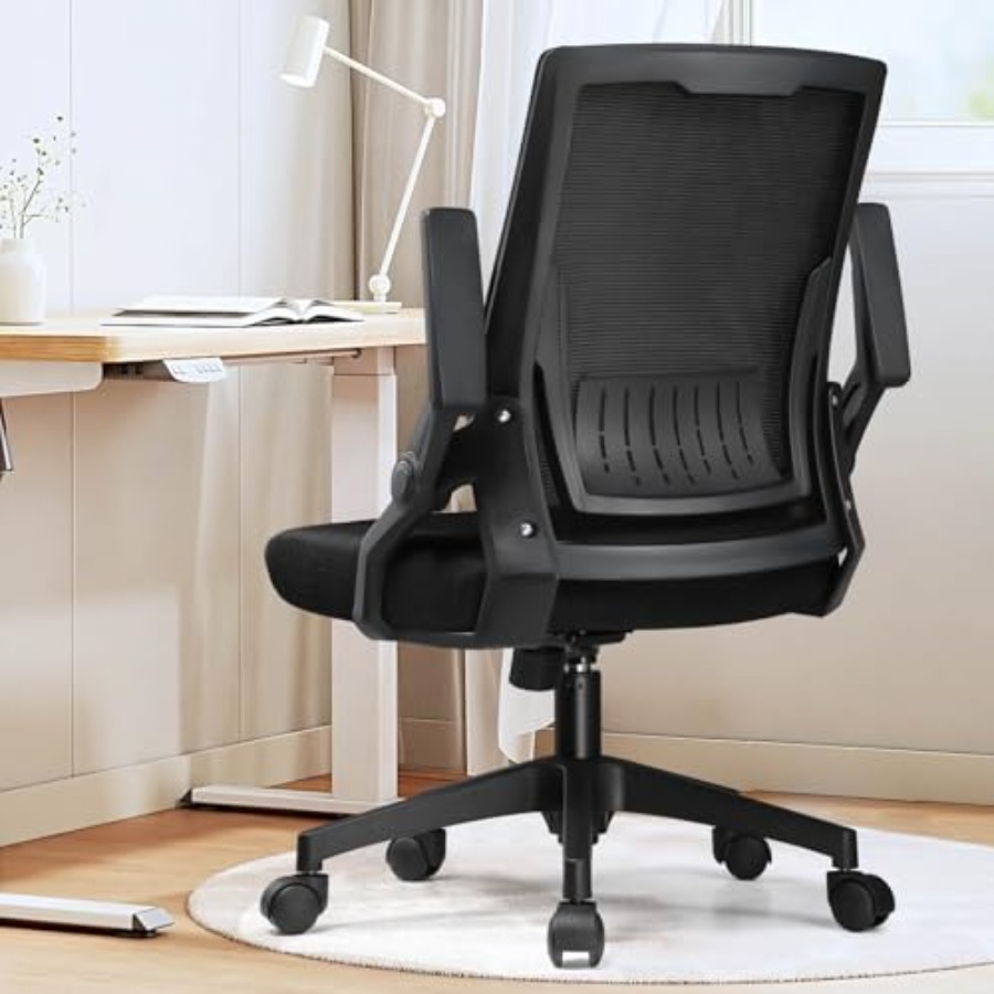Ergonomic Office Chair - Ergonomische bureaustoel met opklapbare armleuningen Executive