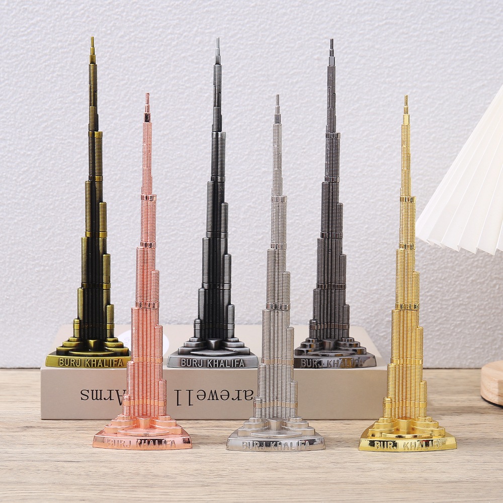Home Office Dubai - Dubai Burj Khalifa ornamenten, wereldberoemde gebouwmodellen,