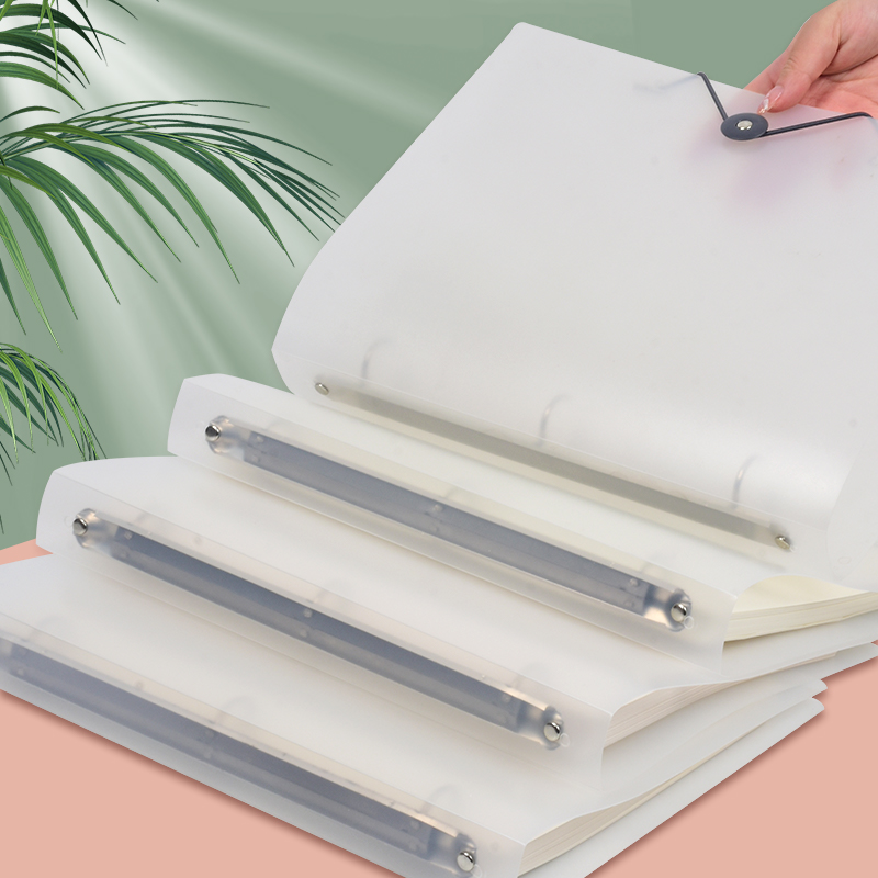 File Cabinet Drawer - 3 stuks Frosted Transparant A4 Losbladige