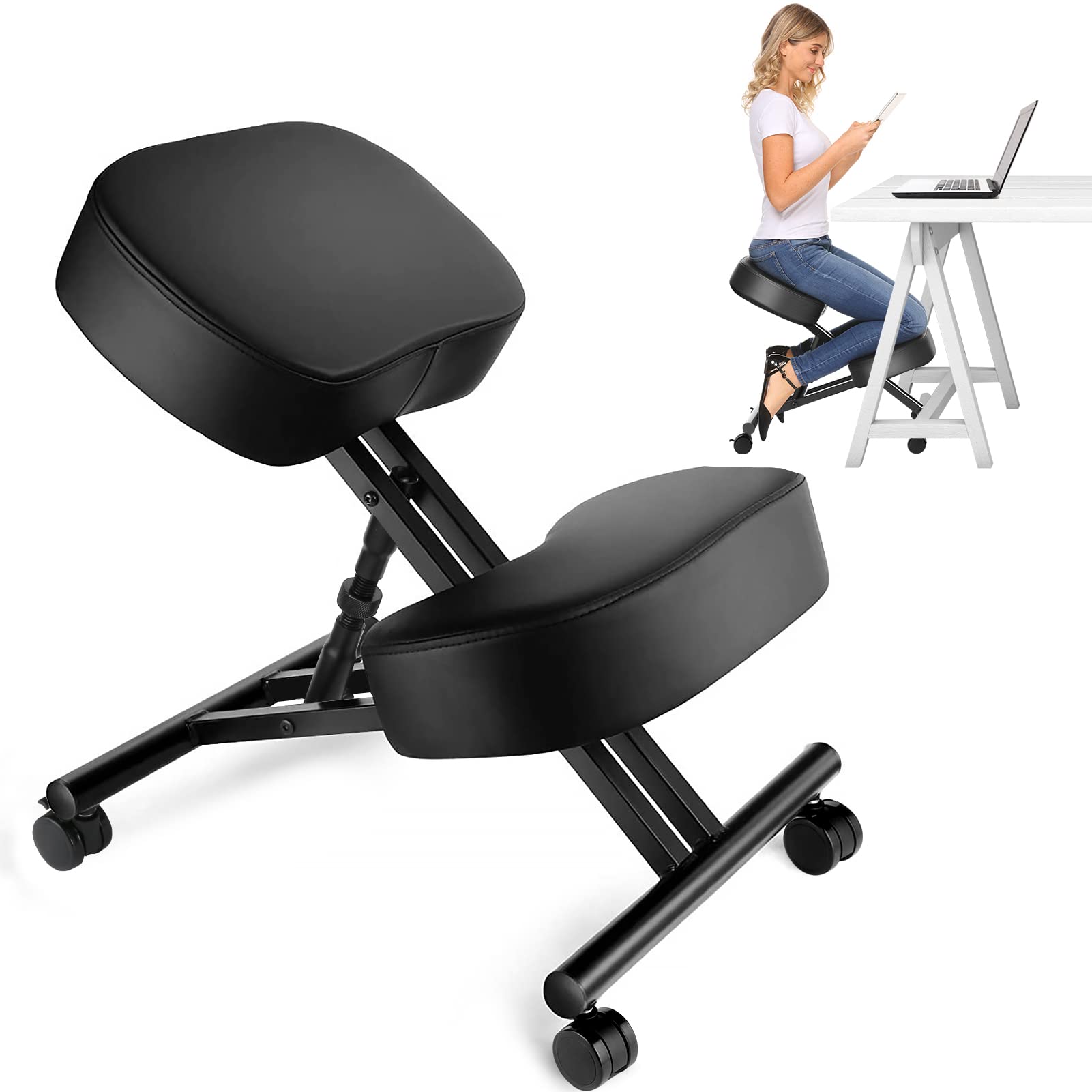Ergonomic Office Chair - Ergonomische knielstoel voor kantoor, verstelbare kruk