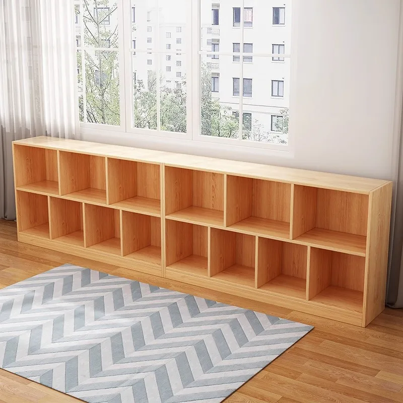 Bookcase Wood Shelf - Multifunctionele boekenkast van vloer tot plafond,