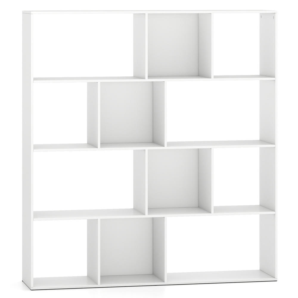 Bookcase Wood Shelf - Open boekenkast met moderne planken en