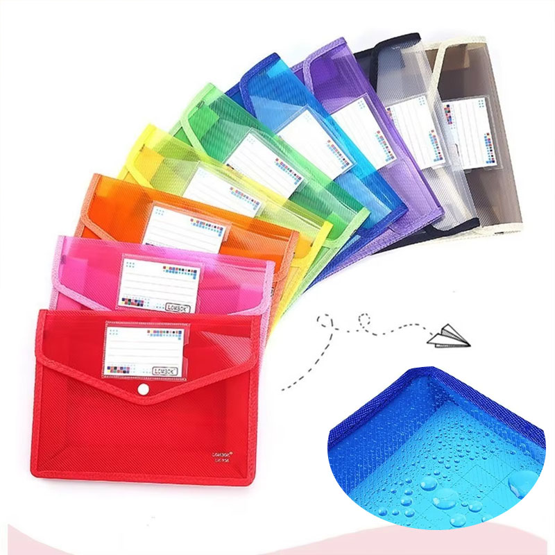 File Cabinet Drawer - 1-10PCS Waterdichte A4 A5 Drukknoop Bestandsmap