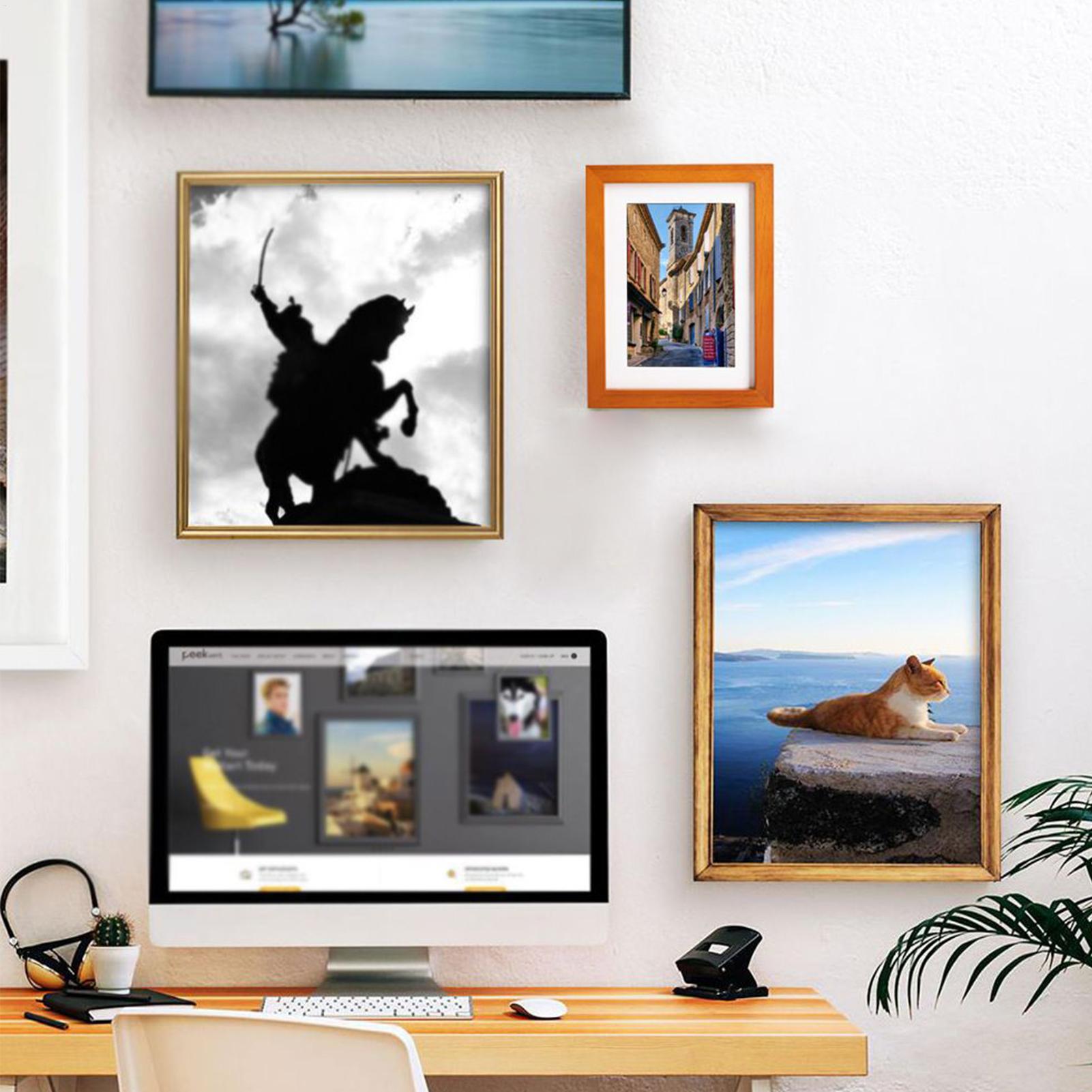 Home Office For Passport - Draagbare fotolijst Ruime opbergdoos Veilig boekframe