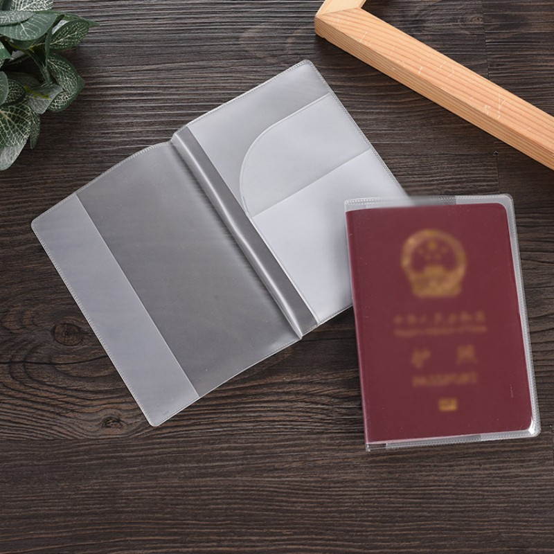 Home Office For Passport - 2/4PCS paspoort beschermhoes transparant mat PVC-materiaal