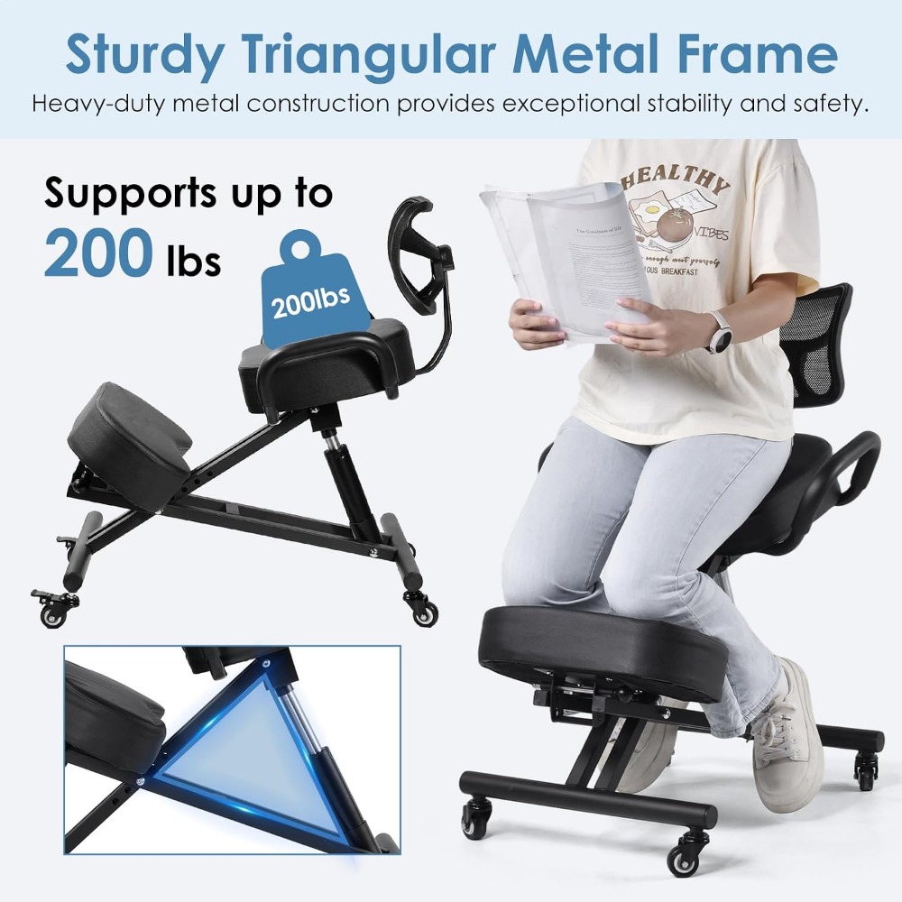 Verstelbare ergonomische kniel - Ergonomic Office Chair recensie en prijs