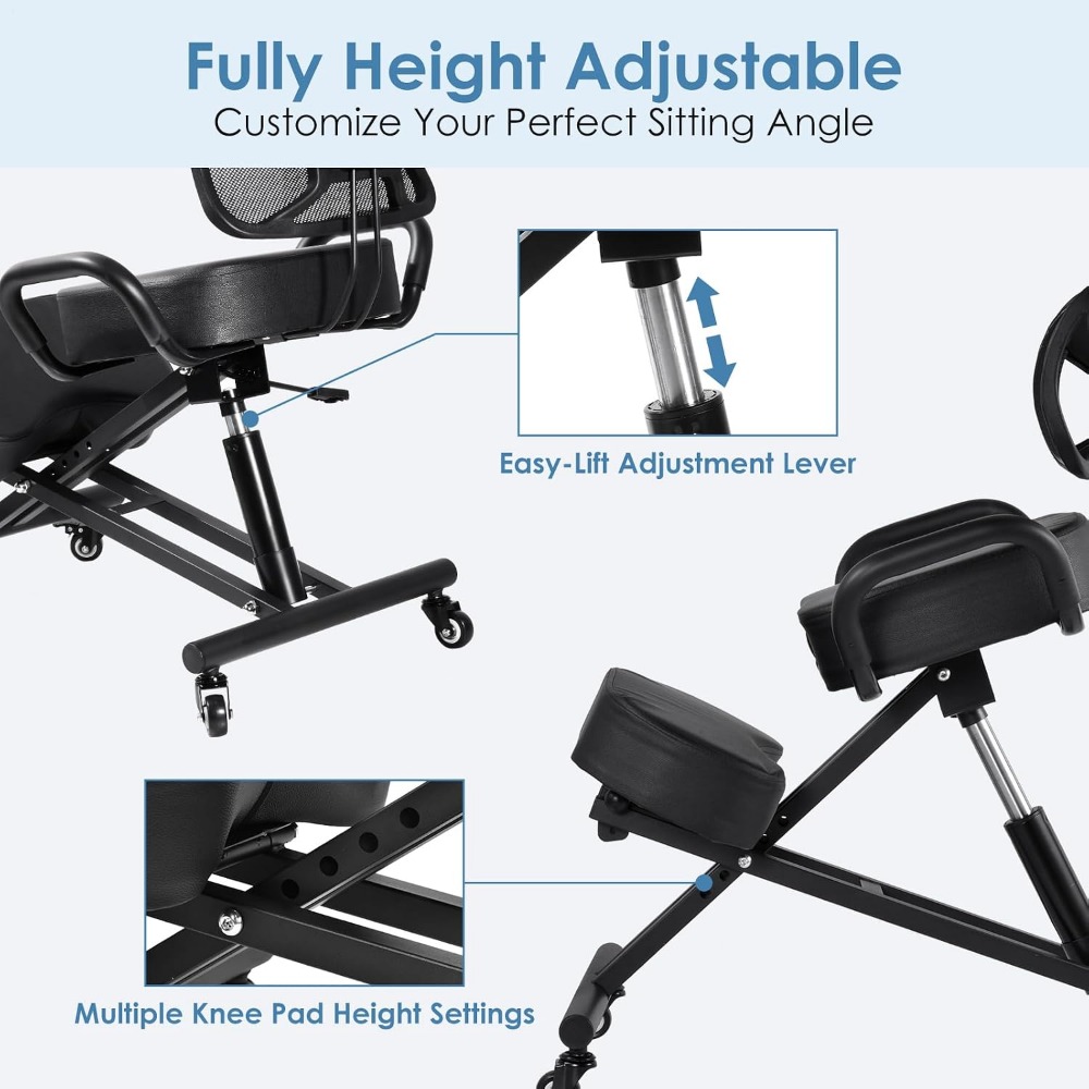 Verstelbare ergonomische kniel - Ergonomic Office Chair recensie en prijs