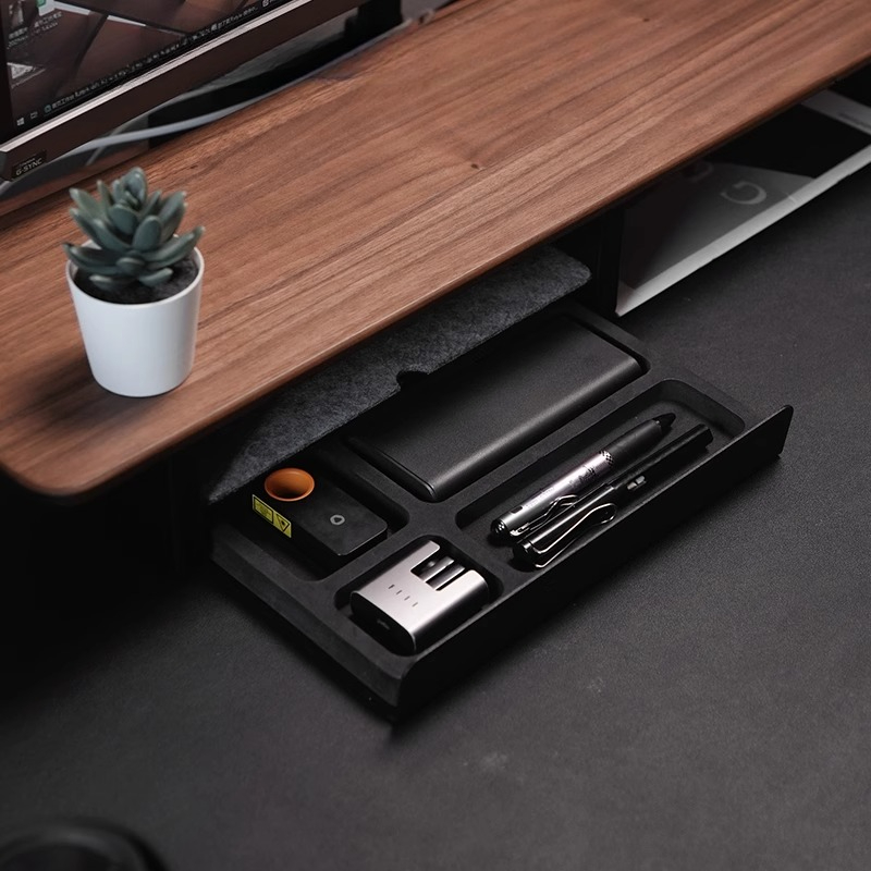 Monitorstandaard Riser Opbergl - Home Office Desk With Drawers recensie en prijs