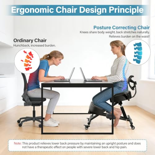Kniestoel, ergonomische kniest - Ergonomic Office Chair recensie en prijs