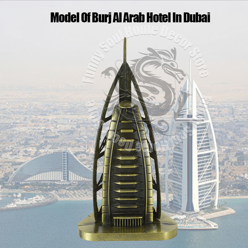 Metalen Burj Al Arab Dubai Lux - Home Office Dubai recensie en prijs