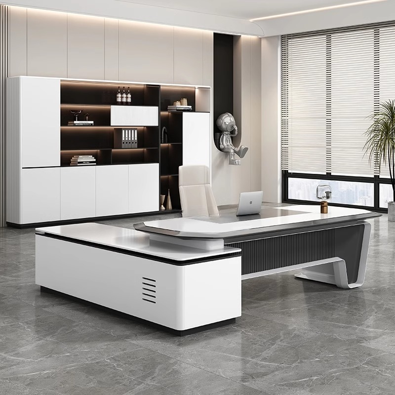 Moderne L-vormen met laden Opb - Home Office Desk With Drawers recensie en prijs