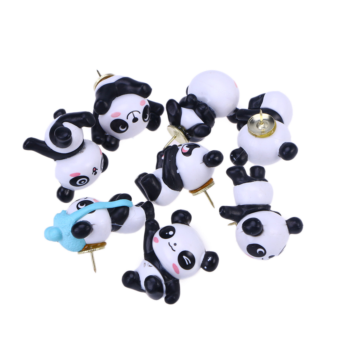 8 stuks schattige panda plasti - Address Home Office recensie en prijs
