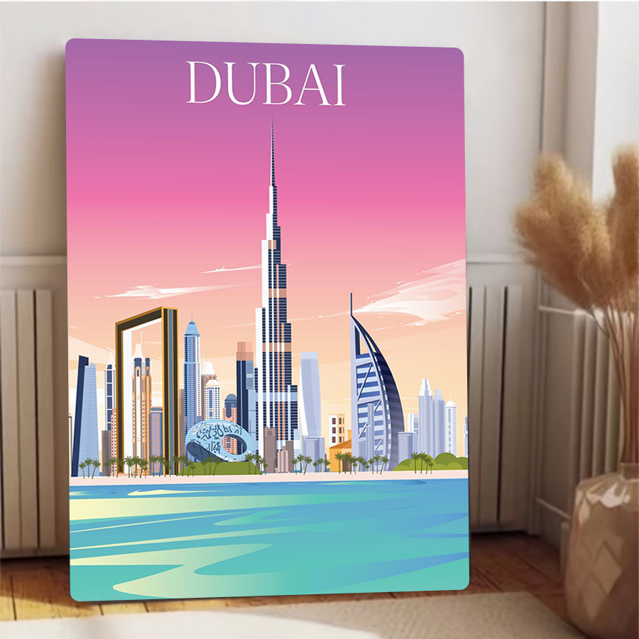Dubai Skyline Moderne Dubai St - Home Office Dubai recensie en prijs