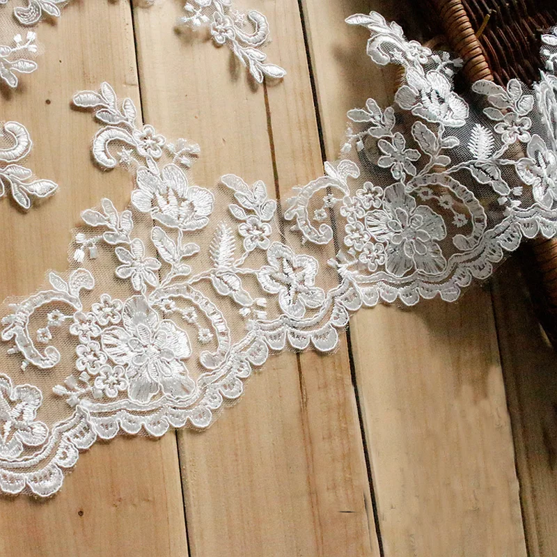 Off White Lace Trim Hoge Kwali - Home Office For recensie en prijs