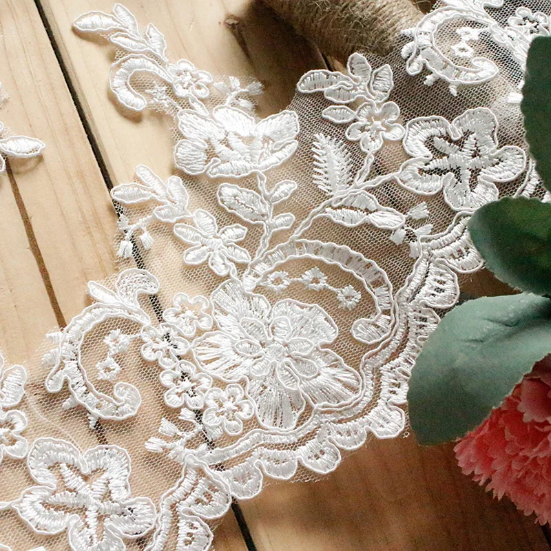 Off White Lace Trim Hoge Kwali - Home Office For recensie en prijs