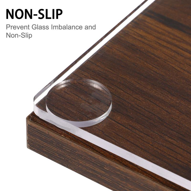 10 Stuks Glazen Tafel Pad Anti - Home Office Desk Ideas recensie en prijs