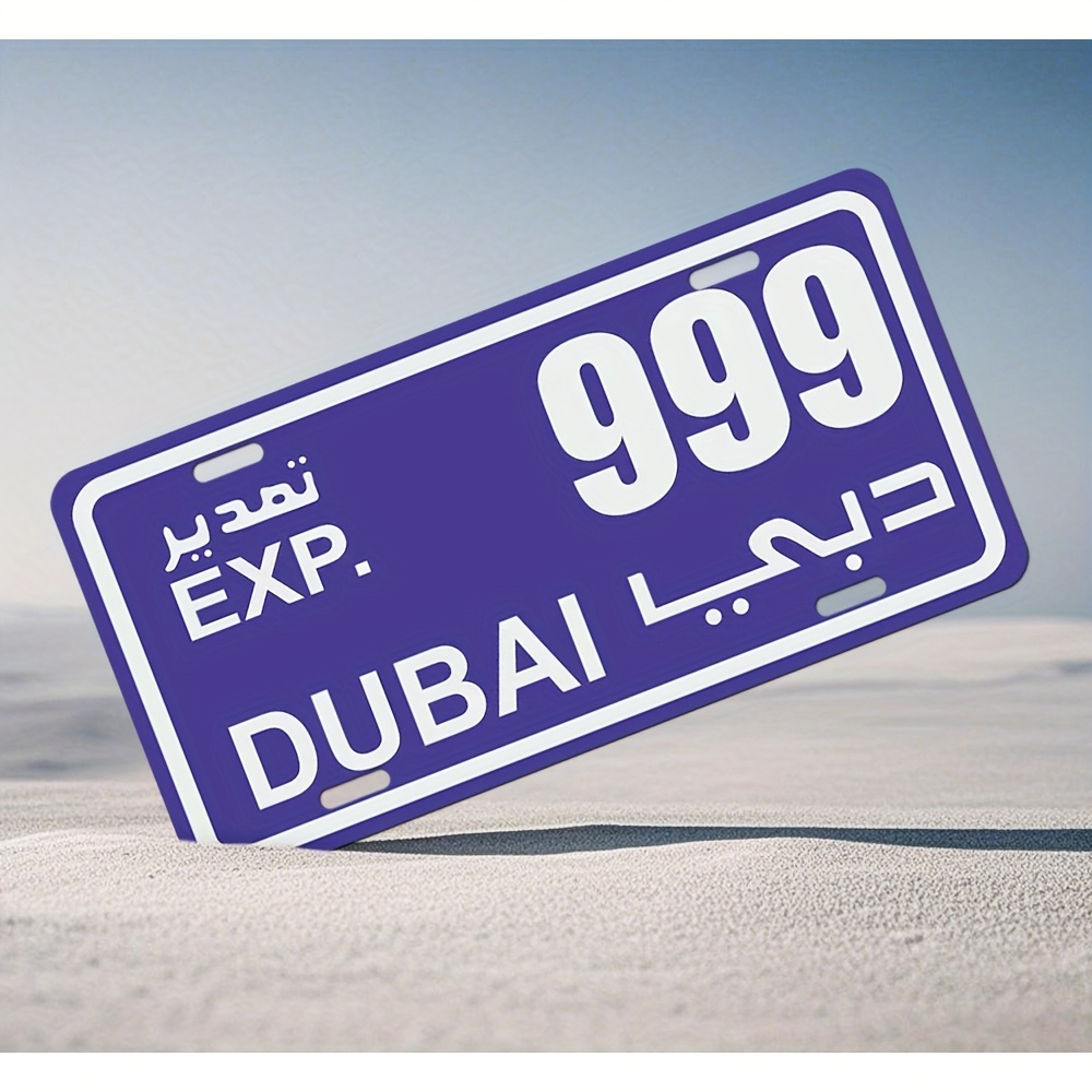 Woondecoratie metalen wandbord - Home Office Dubai recensie en prijs