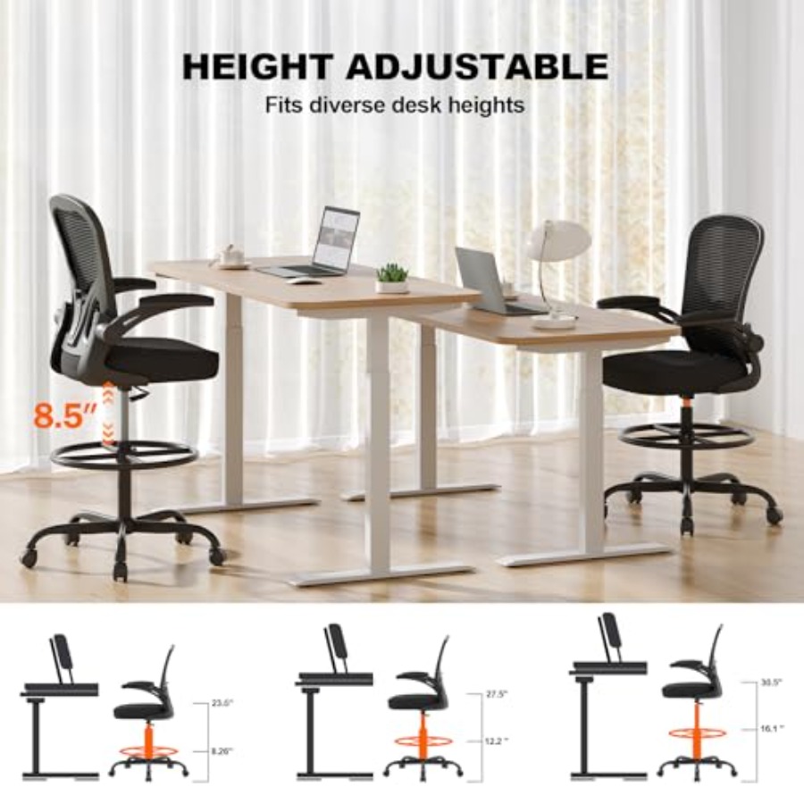 Ergonomische tekenstoel, hoge  - Ergonomic Office Chair recensie en prijs