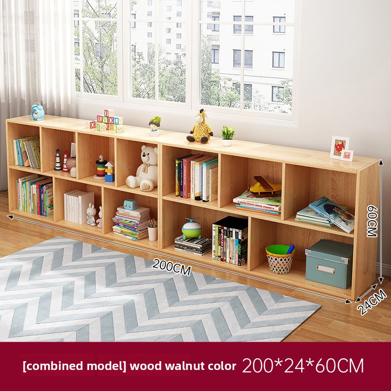 Multifunctionele boekenkast va - Bookcase Wood Shelf recensie en prijs