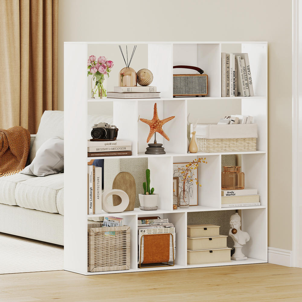 Open boekenkast met moderne pl - Bookcase Wood Shelf recensie en prijs