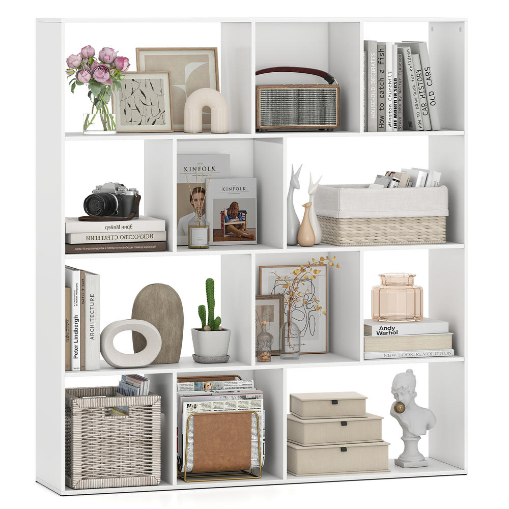 Open boekenkast met moderne pl - Bookcase Wood Shelf recensie en prijs