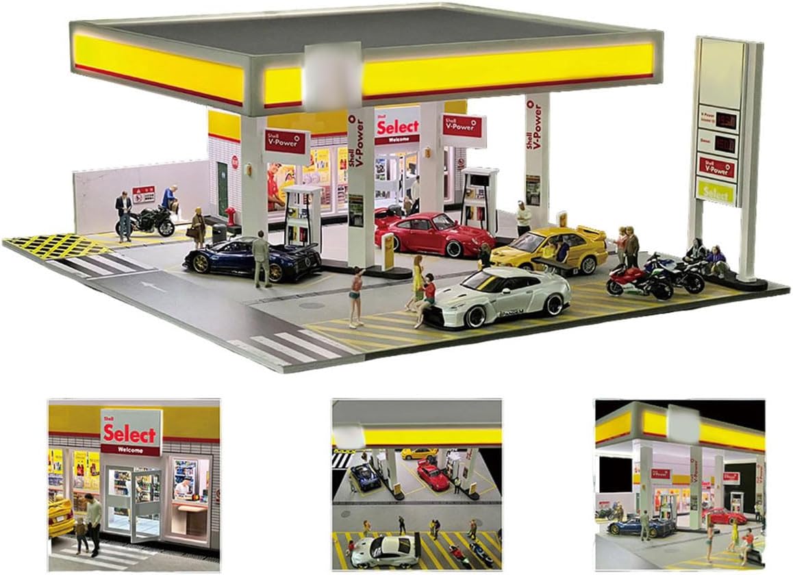 1/64 Schaal Shell Tankstation  - Home Office Building recensie en prijs