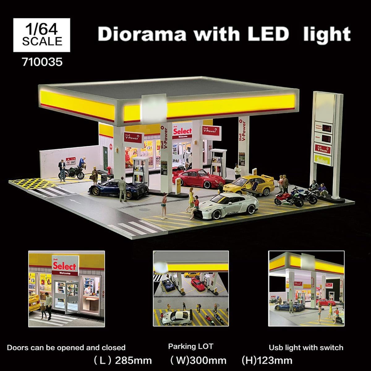 1/64 Schaal Shell Tankstation  - Home Office Building recensie en prijs