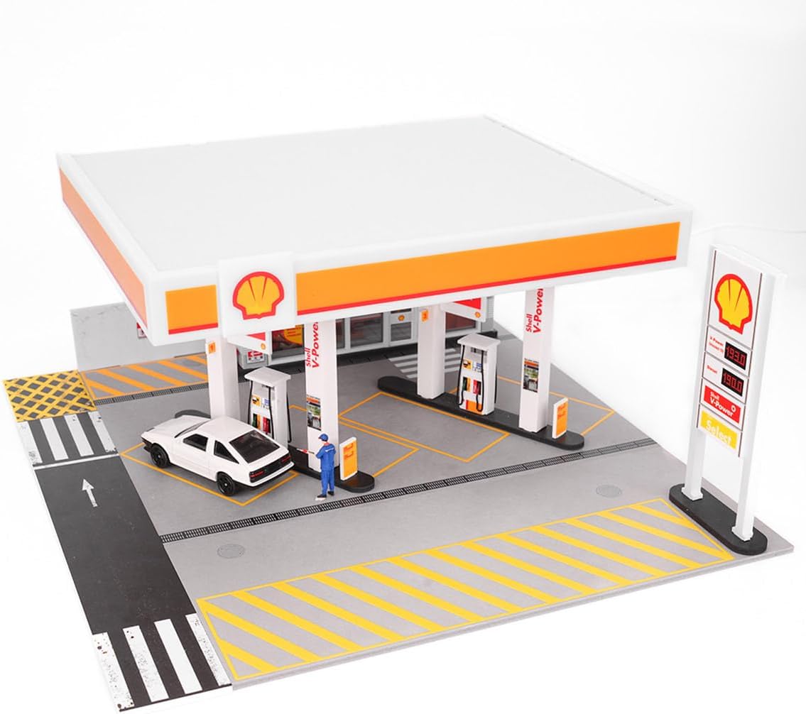 1/64 Schaal Shell Tankstation  - Home Office Building recensie en prijs