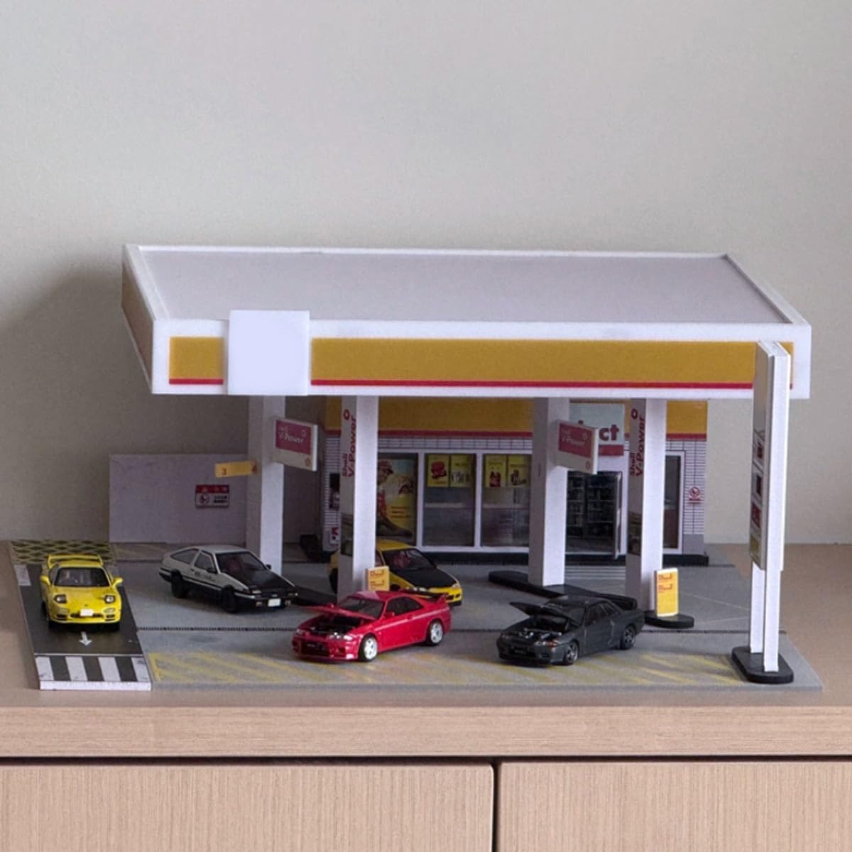 1/64 Schaal Shell Tankstation  - Home Office Building recensie en prijs