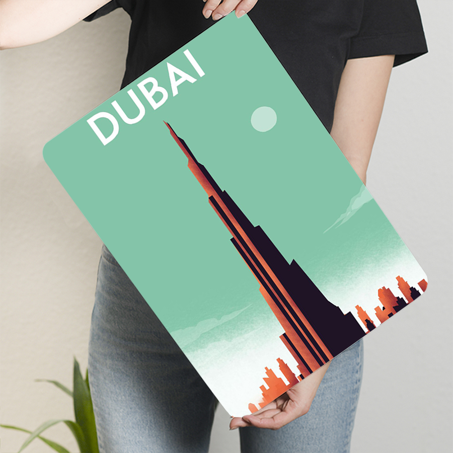 Dubai Skyline Metalen Muurkuns - Home Office Dubai recensie en prijs