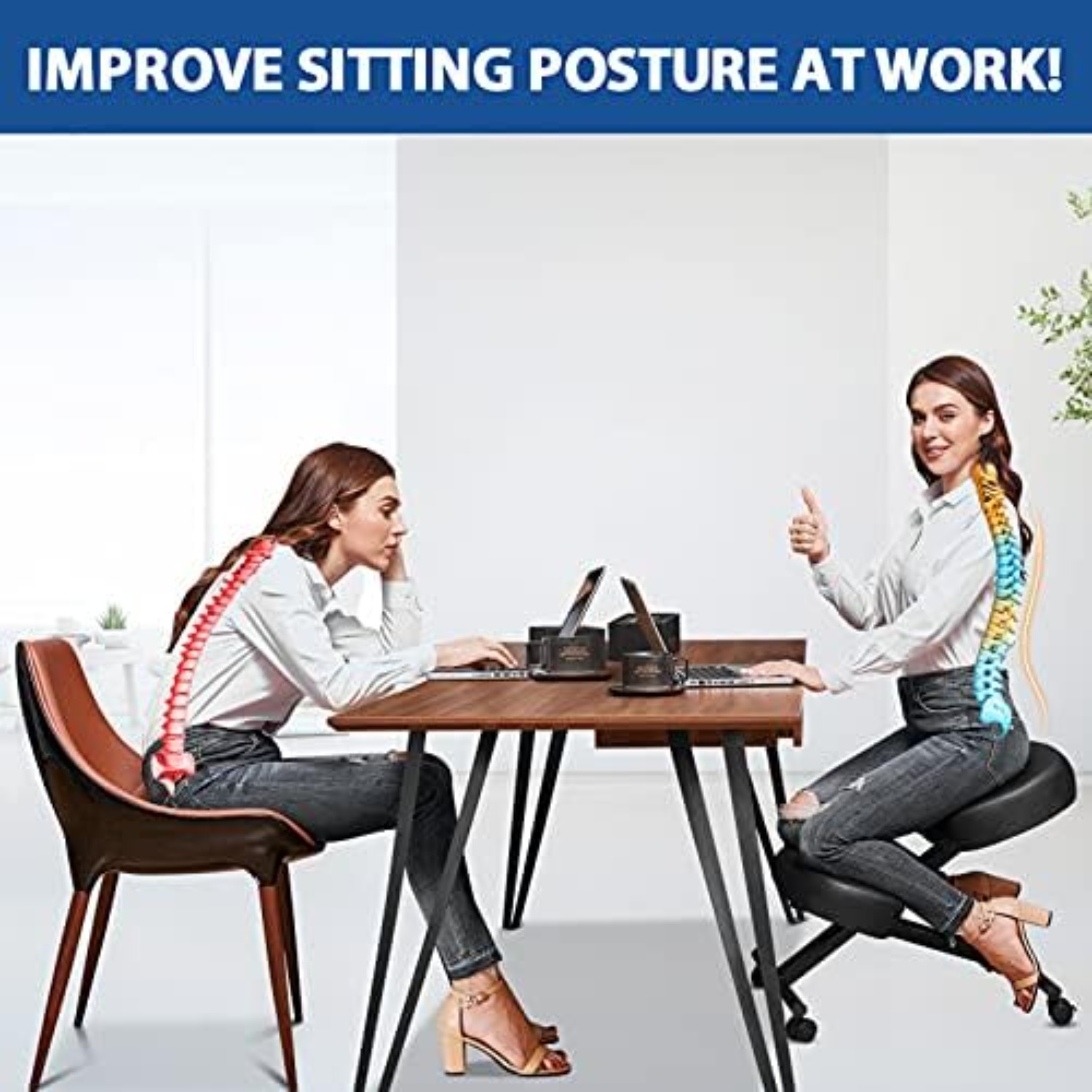 Ergonomische knielstoel voor k - Ergonomic Office Chair recensie en prijs