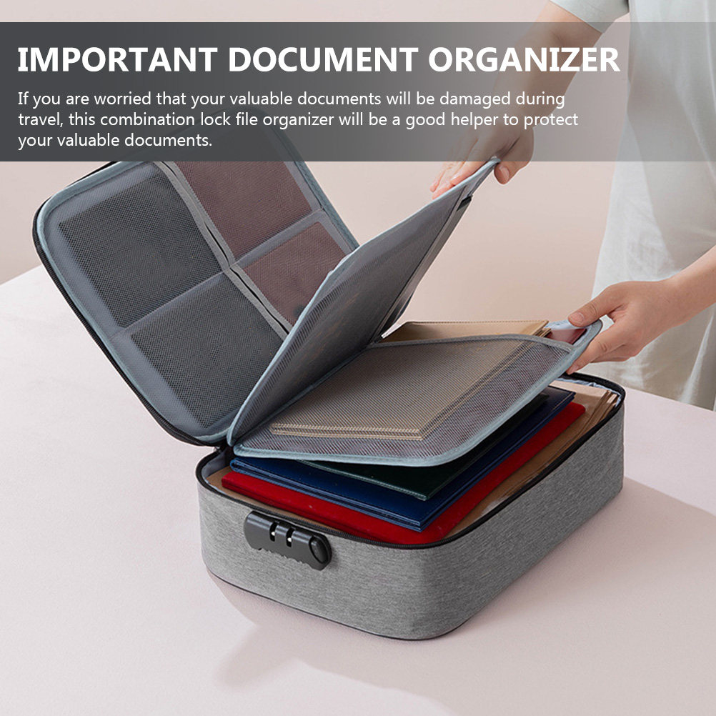Draagbare documentenkluis met  - Home Office For Passport recensie en prijs