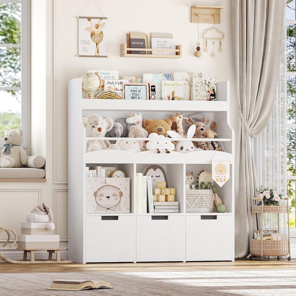 Opbergorganizer voor kinderspe - Bookcase Wood Shelf recensie en prijs