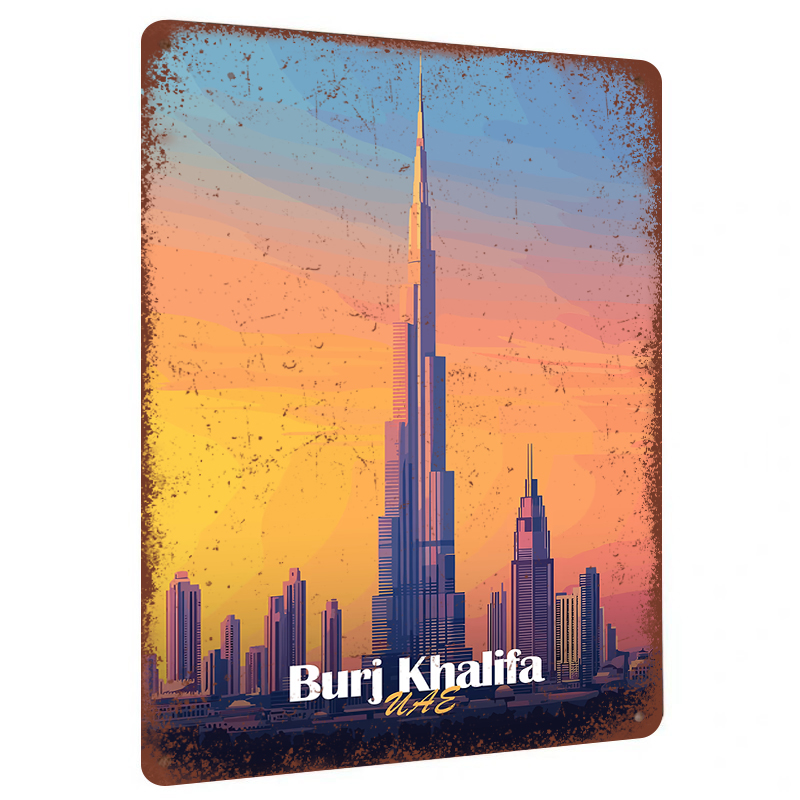 Burj Khalifa Dubai VAE Skyline - Home Office Dubai recensie en prijs
