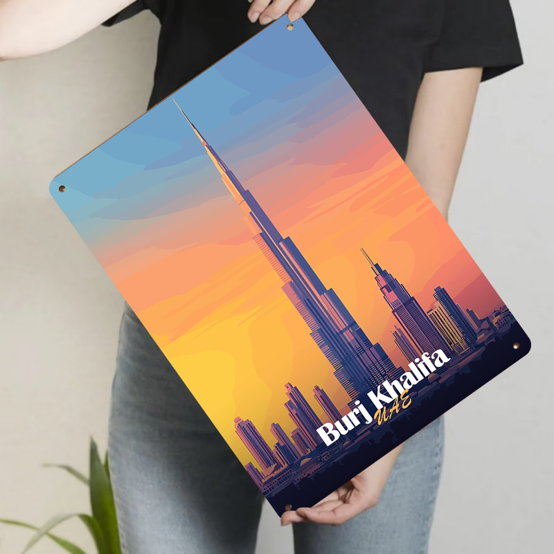 Burj Khalifa Dubai VAE Skyline - Home Office Dubai recensie en prijs