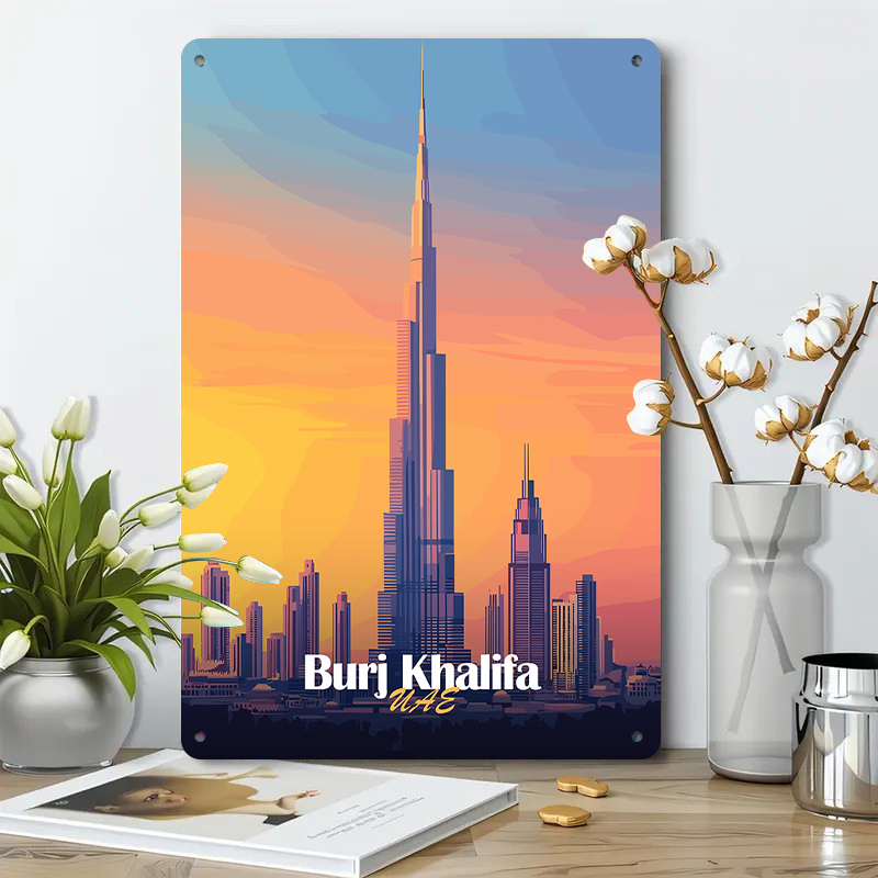 Burj Khalifa Dubai VAE Skyline - Home Office Dubai recensie en prijs