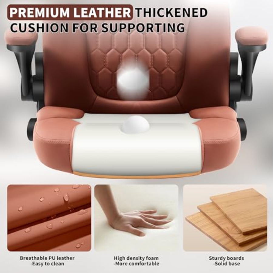 Executive bureaustoel PU, lede - Ergonomic Office Chair recensie en prijs