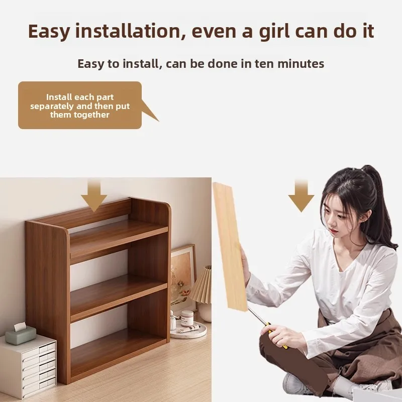Fabrieksmatig geproduceerde mi - Bookcase Wood Shelf recensie en prijs