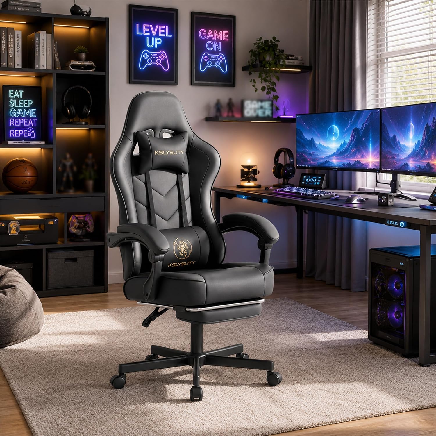 Bureaucomputer-gamingstoel voo - Ergonomic Office Chair recensie en prijs