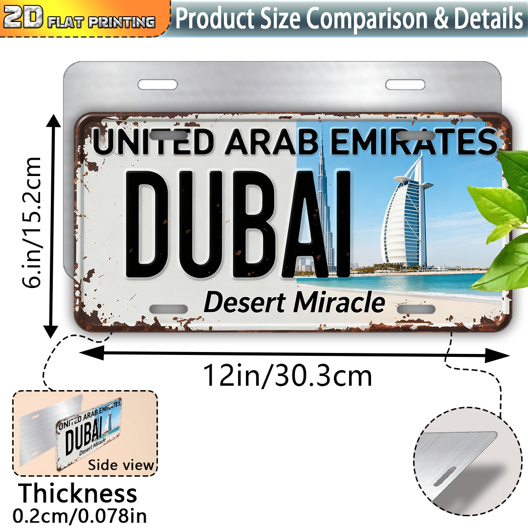 2D plat, 1pc Dubai VAE vintage - Home Office Dubai recensie en prijs