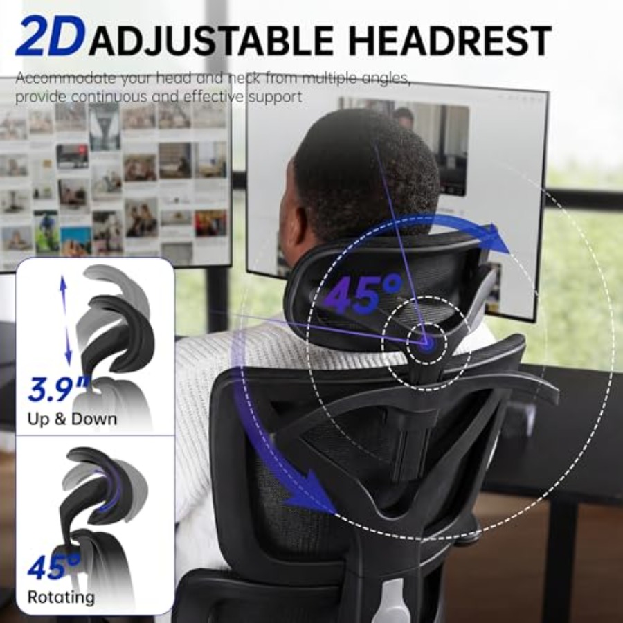 Ergonomische bureaustoel, comp - Ergonomic Office Chair recensie en prijs