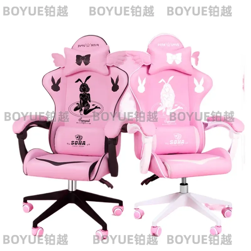 Roze Gamingstoel Ergonomische  - Home Office Desk recensie en prijs