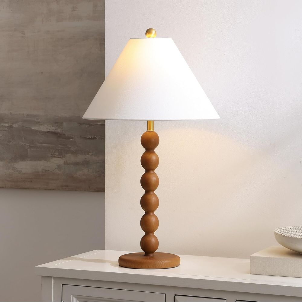 Tafellamp van natuurlijk bruin - Home Office Desk recensie en prijs