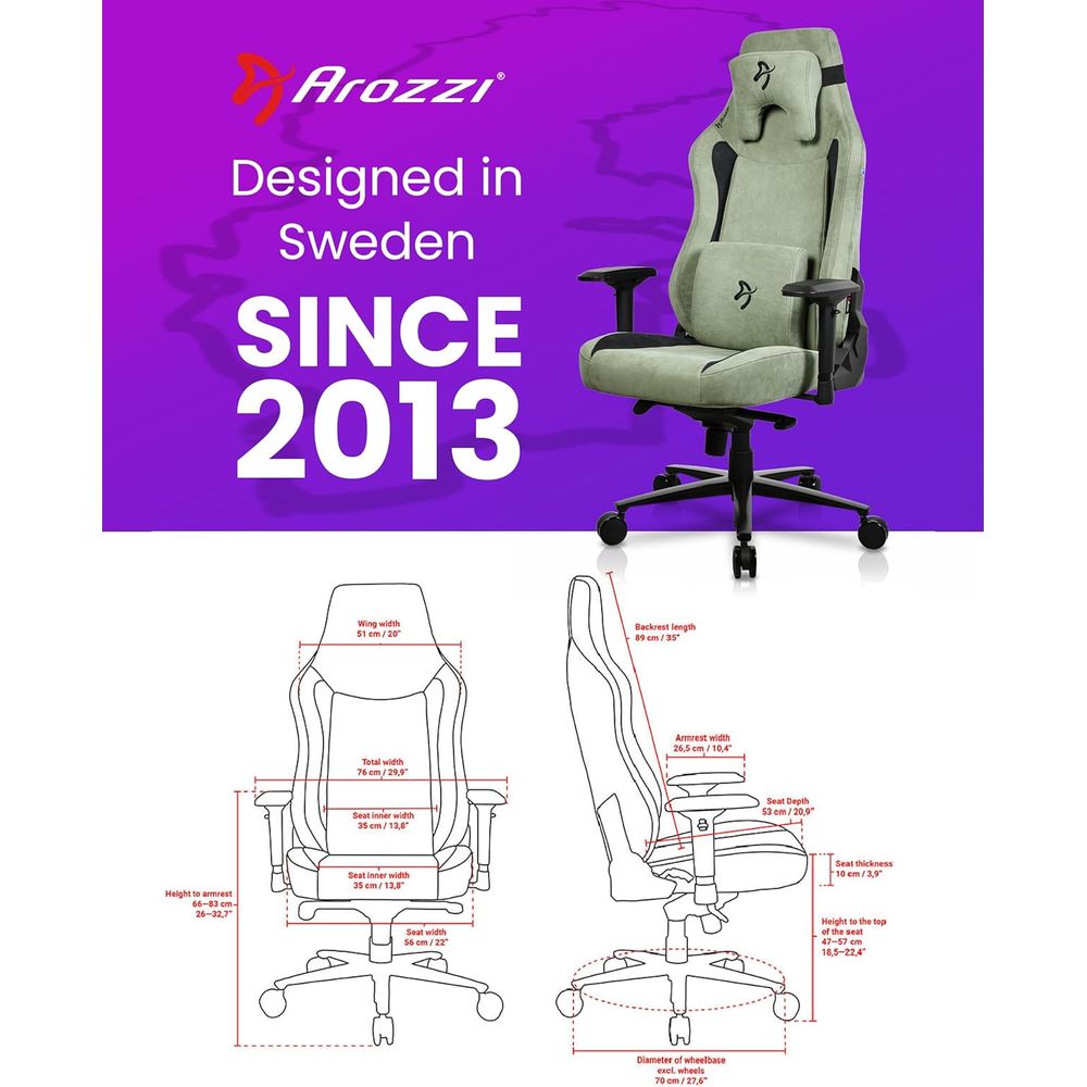 Grote ergonomische gamingstoel - Ergonomic Office Chair recensie en prijs