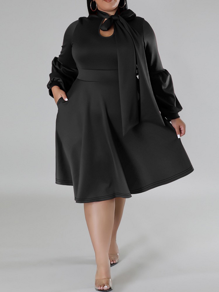 XL-5XL Plus Size Elegante Midi - Home Office Makeover recensie en prijs