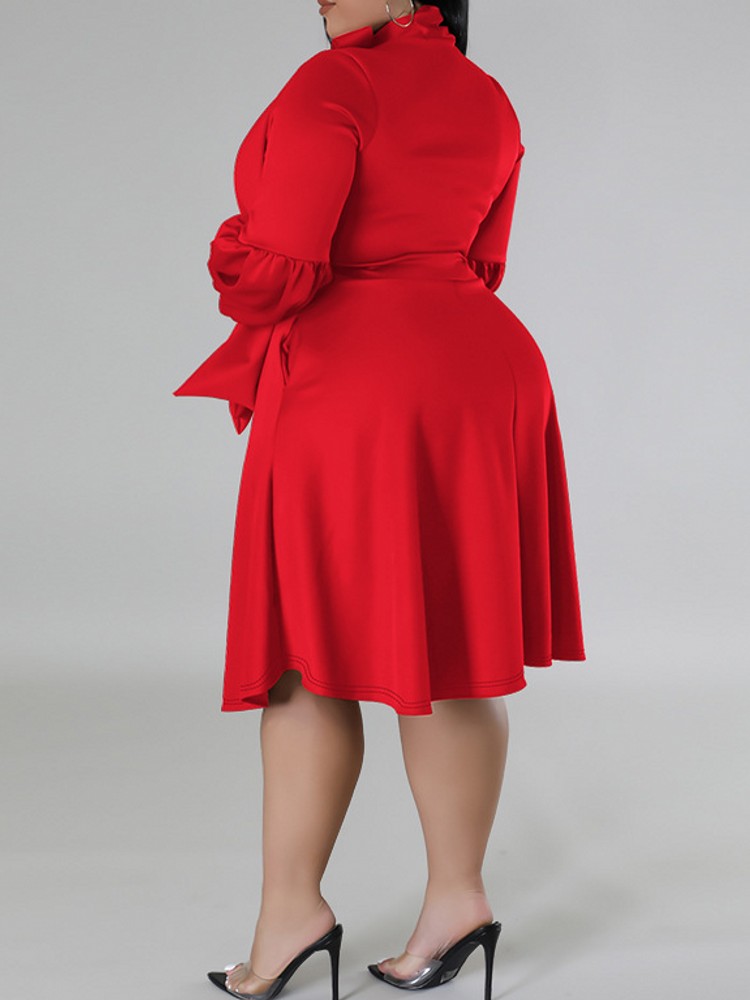 XL-5XL Plus Size Elegante Midi - Home Office Makeover recensie en prijs