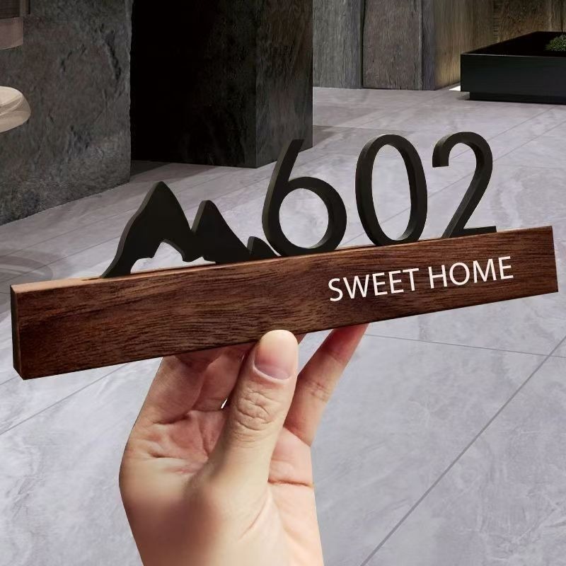 Acryl deurplaat winkelbord aan - Address Home Office recensie en prijs