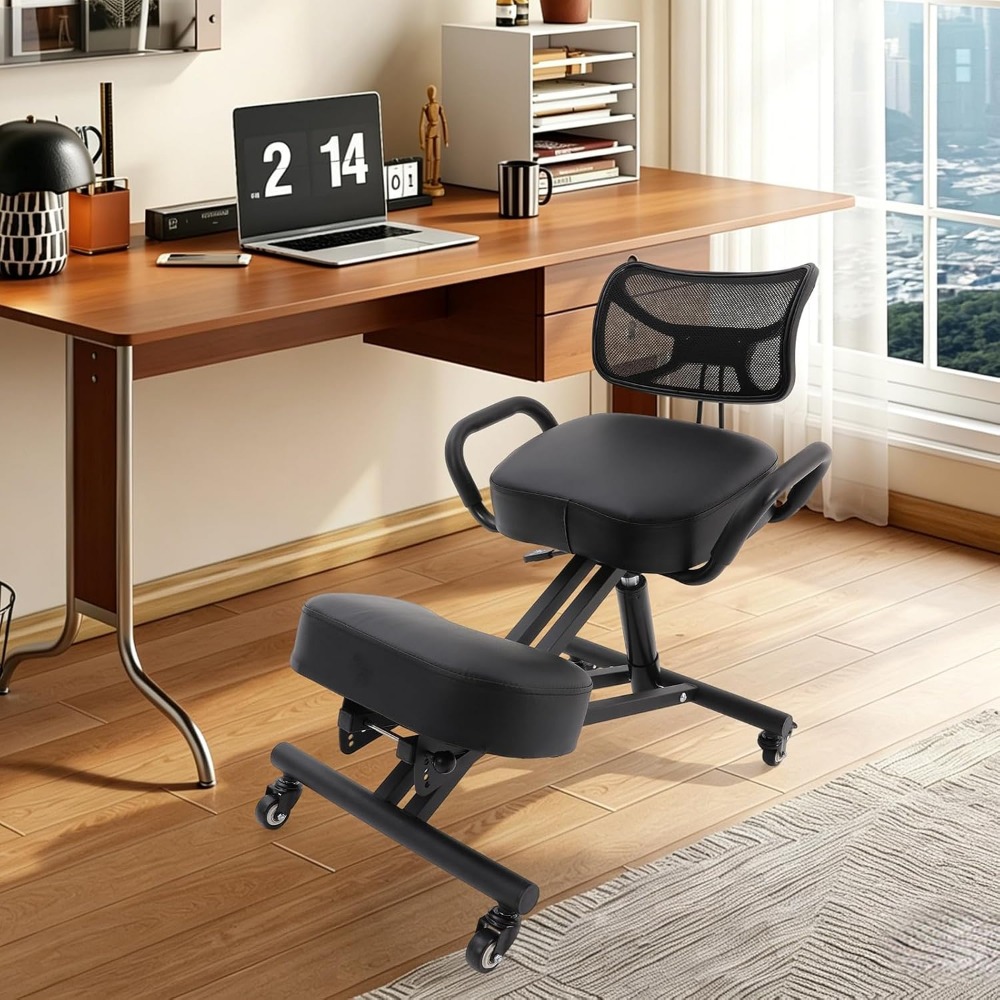 Ergonomische knielstoel met ru - Ergonomic Office Chair recensie en prijs