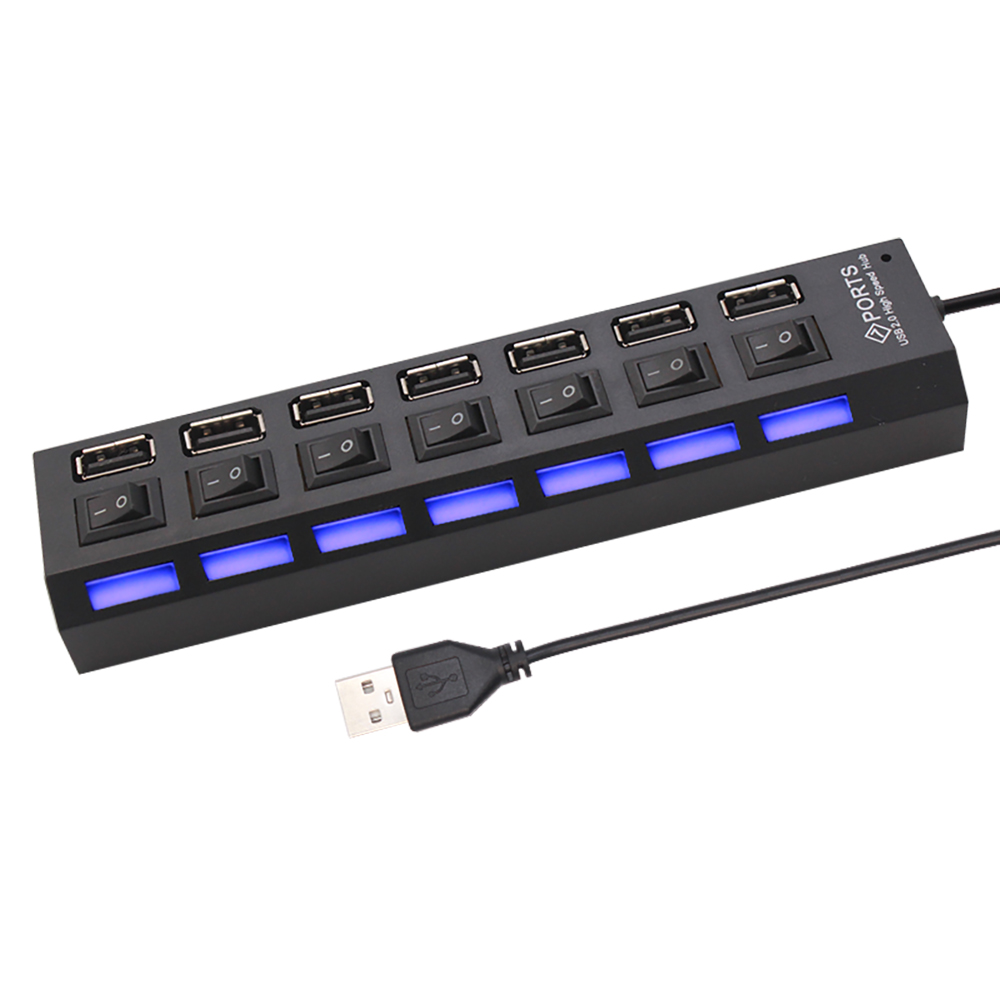 7-poorts USB 2.0 hubsplitter v - Home Or Office Use recensie en prijs
